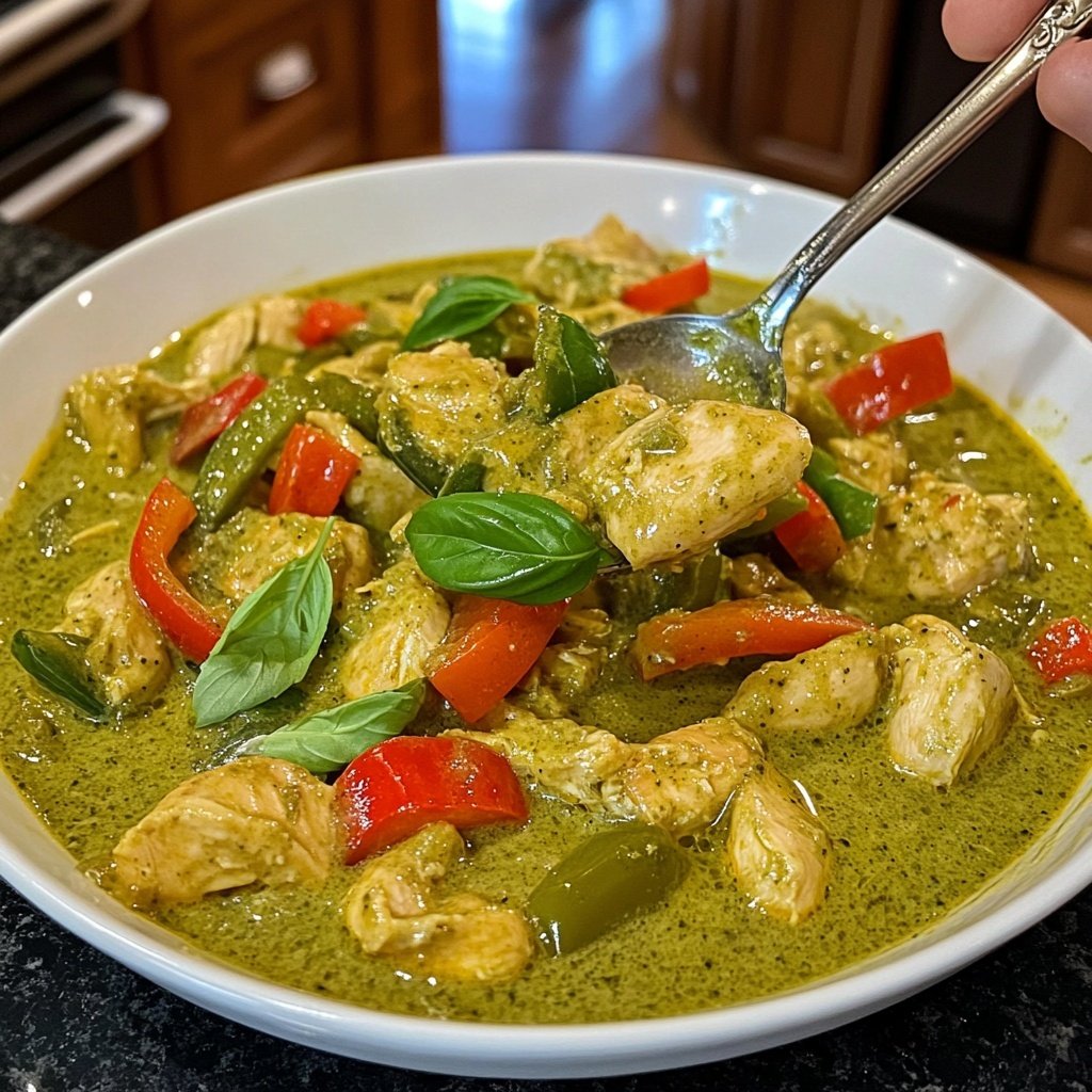 Thai Grünes Curry mit Huhn
