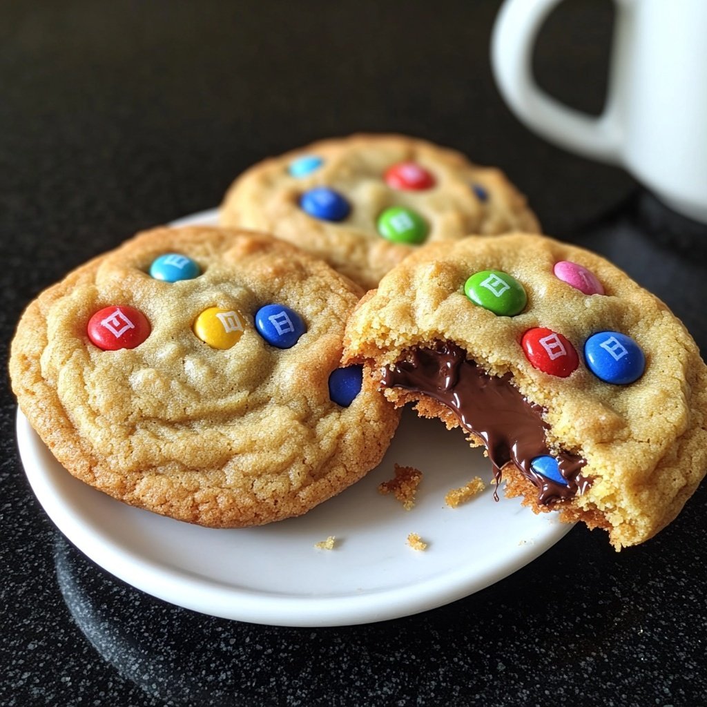 Cookies mit M&Ms