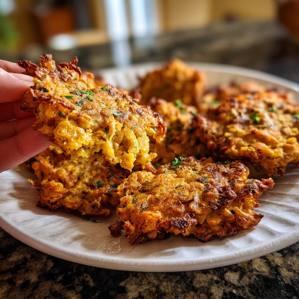 Linsenbratlinge mit Senf