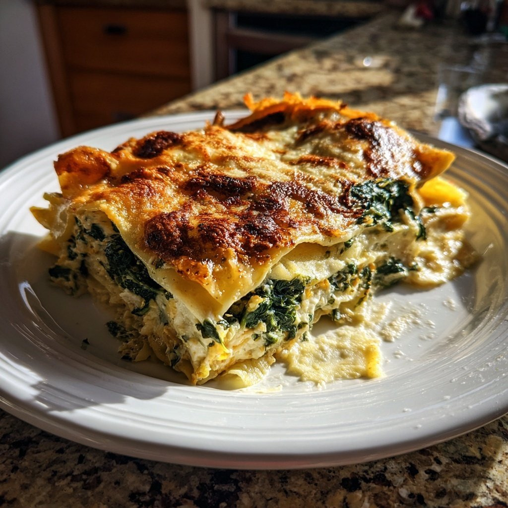 Lasagne mit Mangold und Ricotta