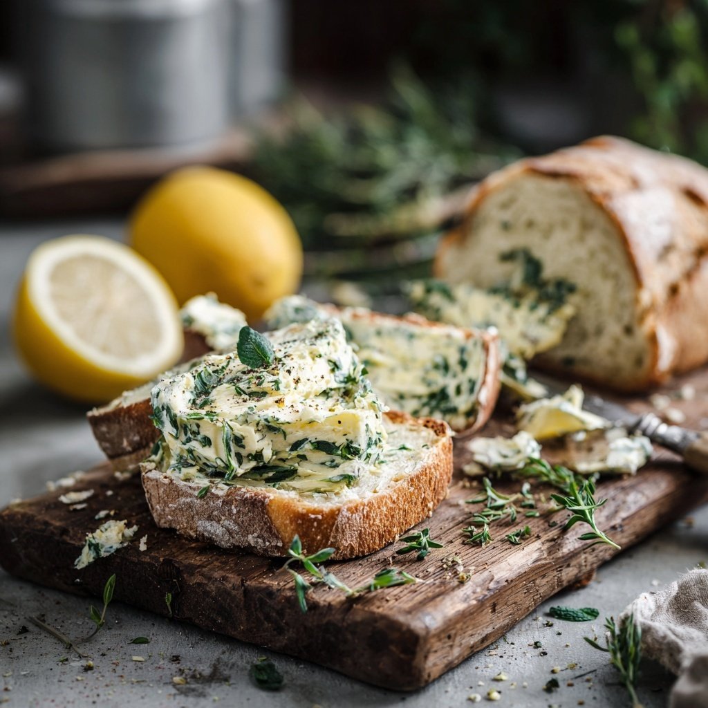 Kräuterbutter Mit Zitronen Pfeffer