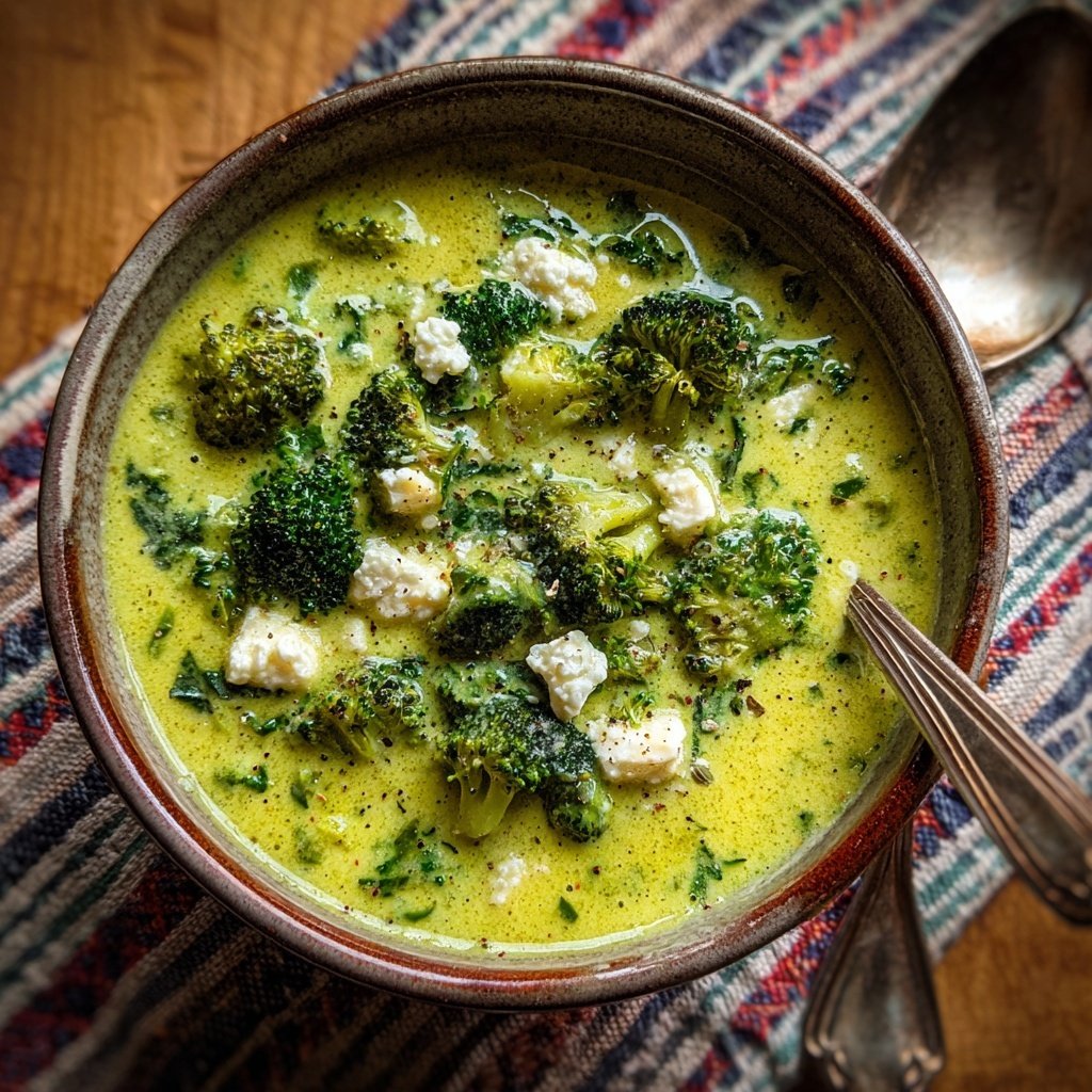 Brokkoli Suppe Mit Frischkäse
